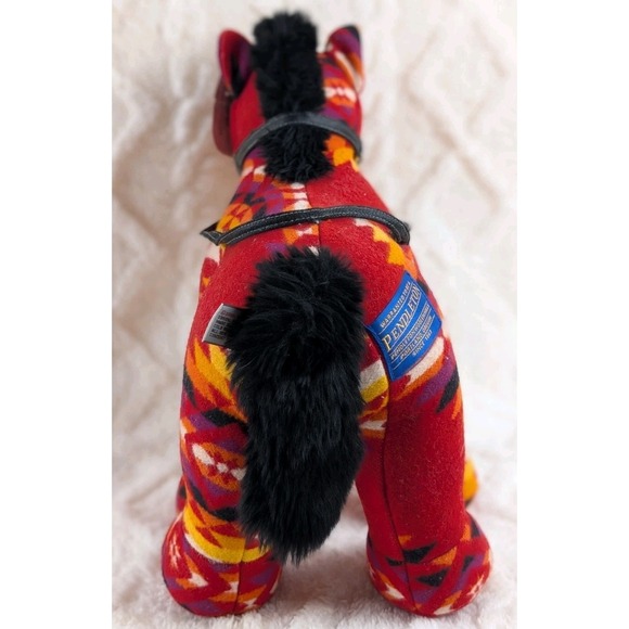 Pendleton Gund Franklin Horse Stuffed Animal Plush Red - Picture 8 of 8